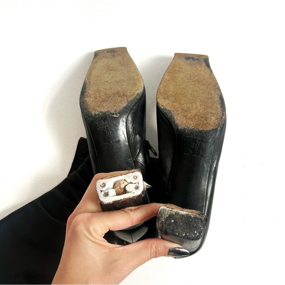 Prada | Vintage Leather Calf Boots - Picture 6 of 7